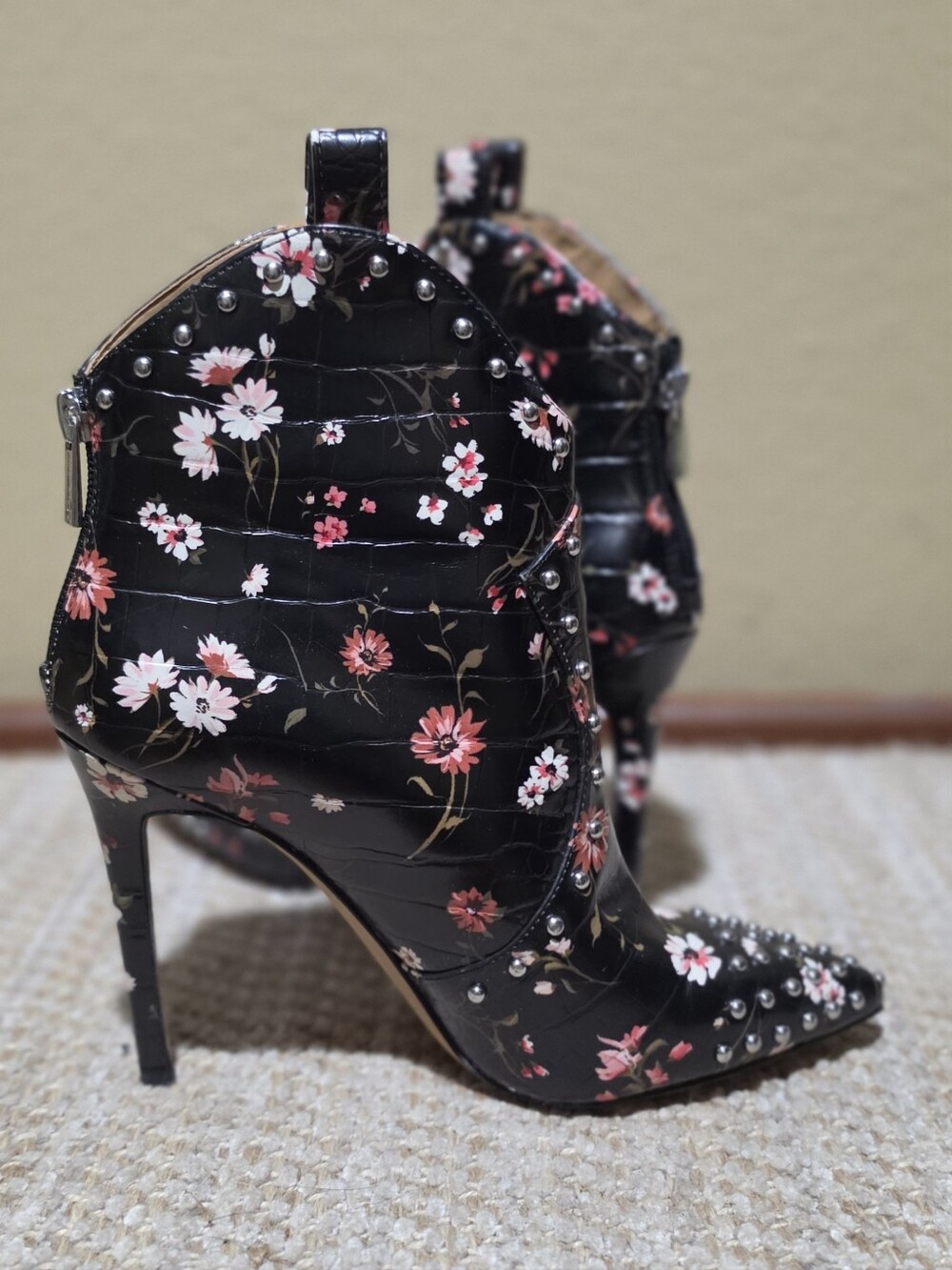 Jessica Simpson Pixillez 3 Stiletto Bootie Sz. 7 $128 - Picture 6 of 11